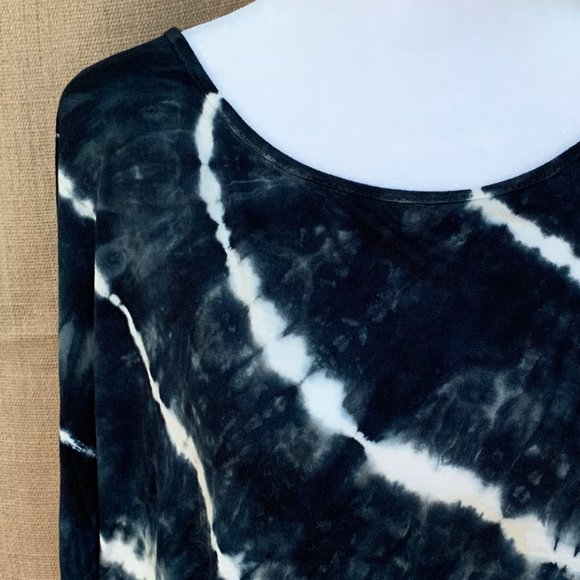 SOLD CLEARANCE PATRONS OF PEACE Boxy Oversized Tie Dye Top - Picture 5 of 13